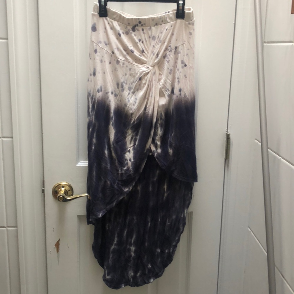 Tie dye Hilow skirt